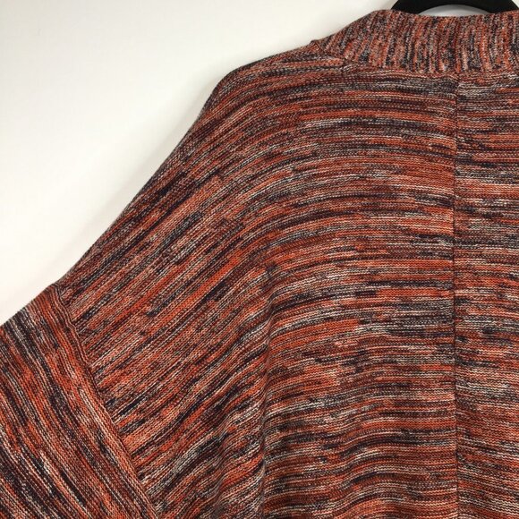 Pure Jill J.Jill Space Dyed V Neck Short Sleeve Sweater Size MP - Picture 12 of 12